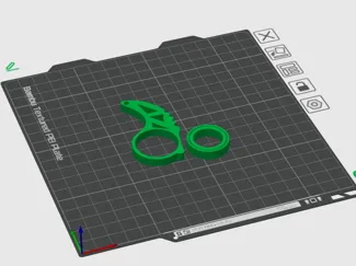 keyrambit all 3d printed