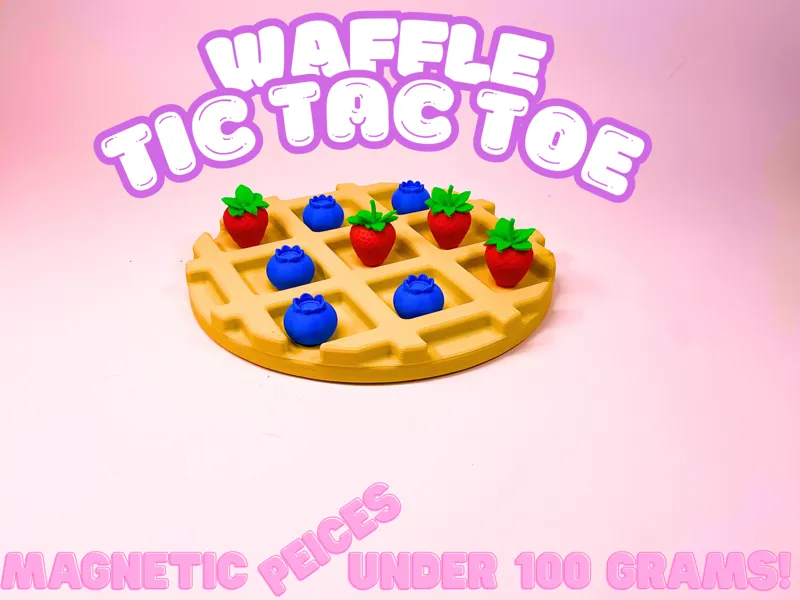 Waffle Tic Tac Toe
