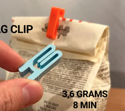 Miniatura 19 do modelo 3D Mini Bag Clip