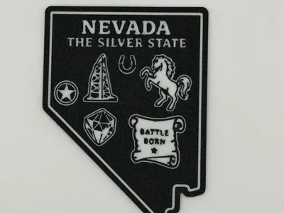 Nevada Fridge Magnet