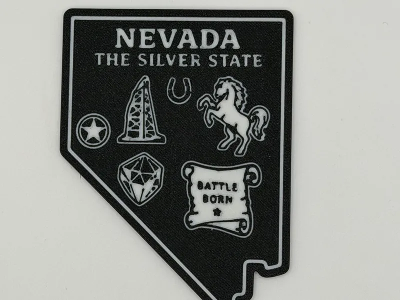 Nevada Fridge Magnet