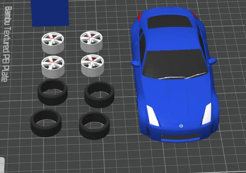 350z kit model 250% size