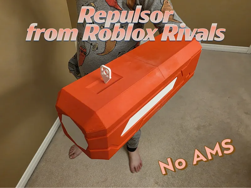 Full scale Repulsor skin from Roblox Rivals