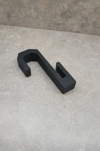 3 shorter hangers 0.6mm nozzle, 4 walls, 20% infill