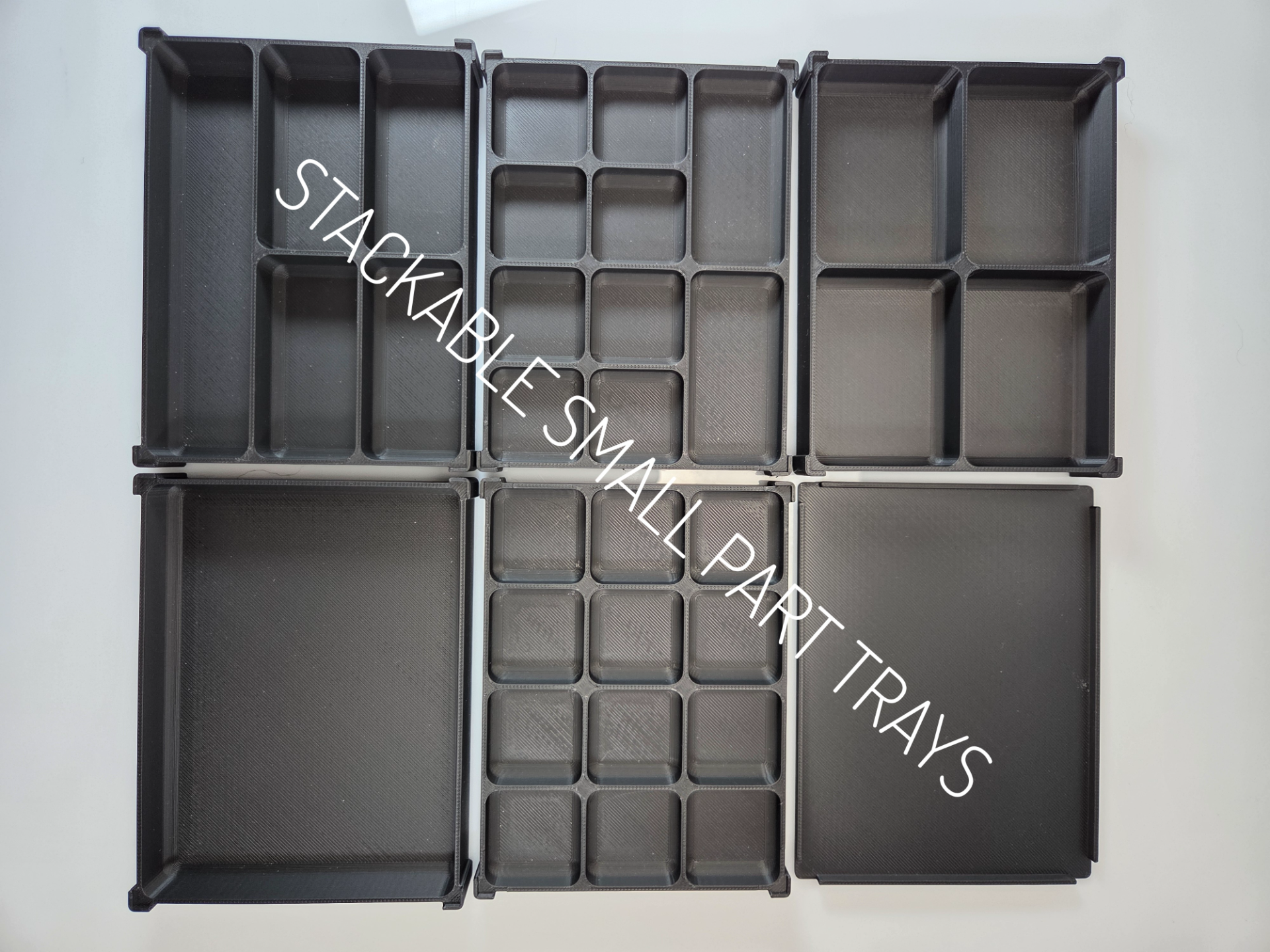 Stackable Small Part Trays