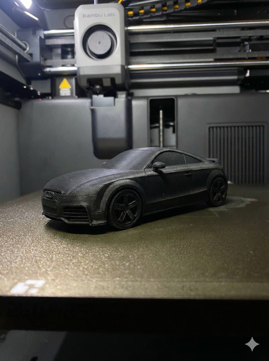 Audi TT RS Without section cut in the middle.