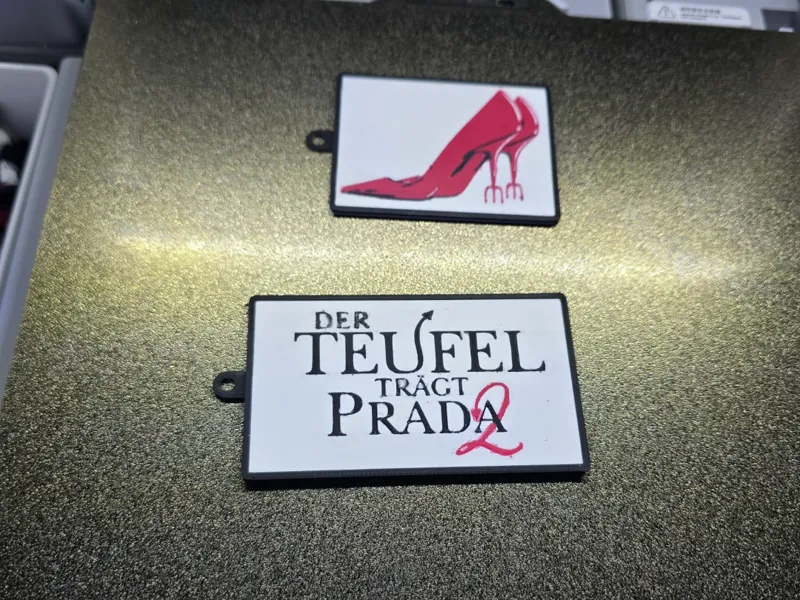 Schlüsselanhänger Der Teufel trägt Prada
