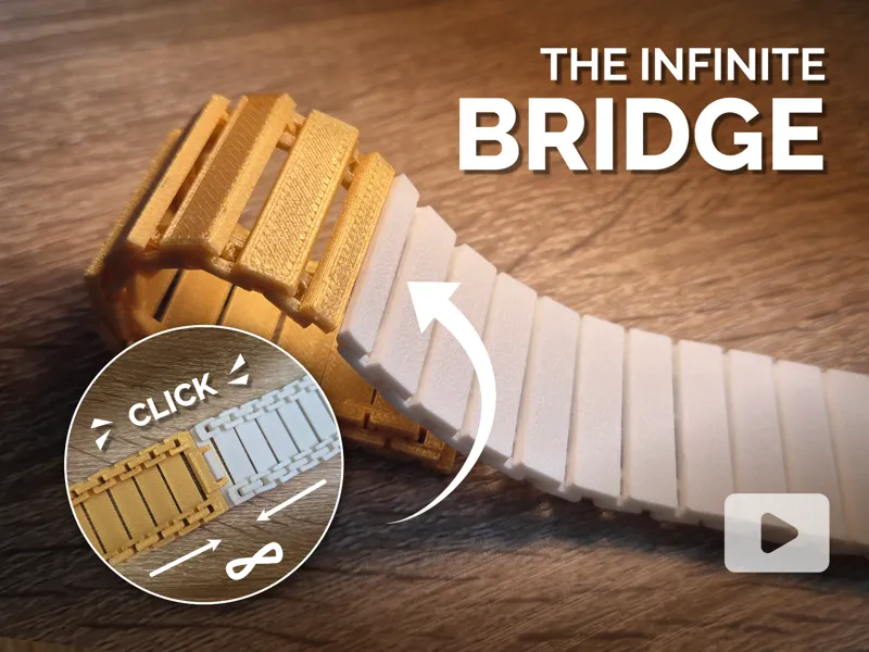 Extendable Fidget - Infinite Wiggly Bridge