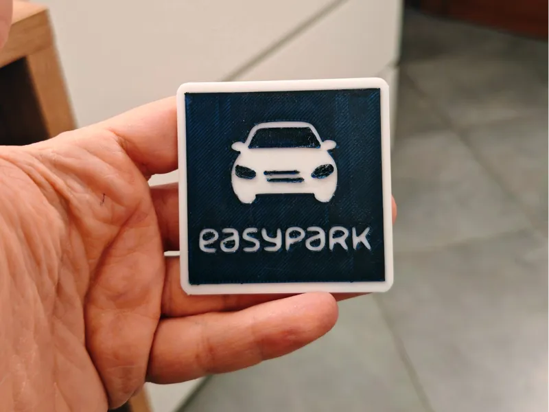 Tagliandino Easy Park per Cruscotto Sosta App