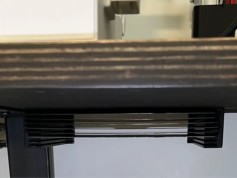 Under Desk Build Plate Storage 8 Slots