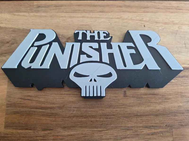 Punisher 2001 comic logo