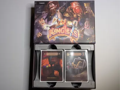 Kingless Board Game Insert