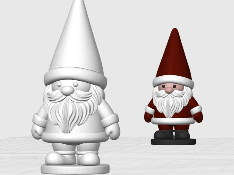 Santa Gnome Christmas Decoration
