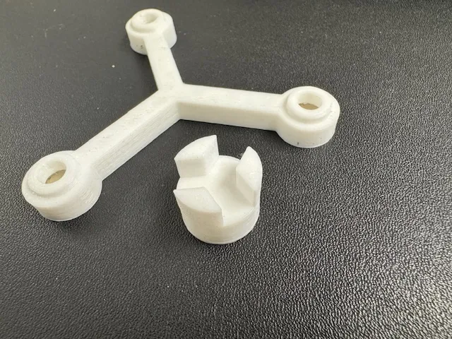 Center riser for Lathe Spider (For drill thru ops)