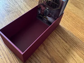 Box for UFC cards and other sports cards