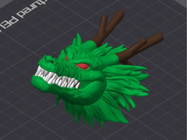 Goku & Shenron - Shenron's Head