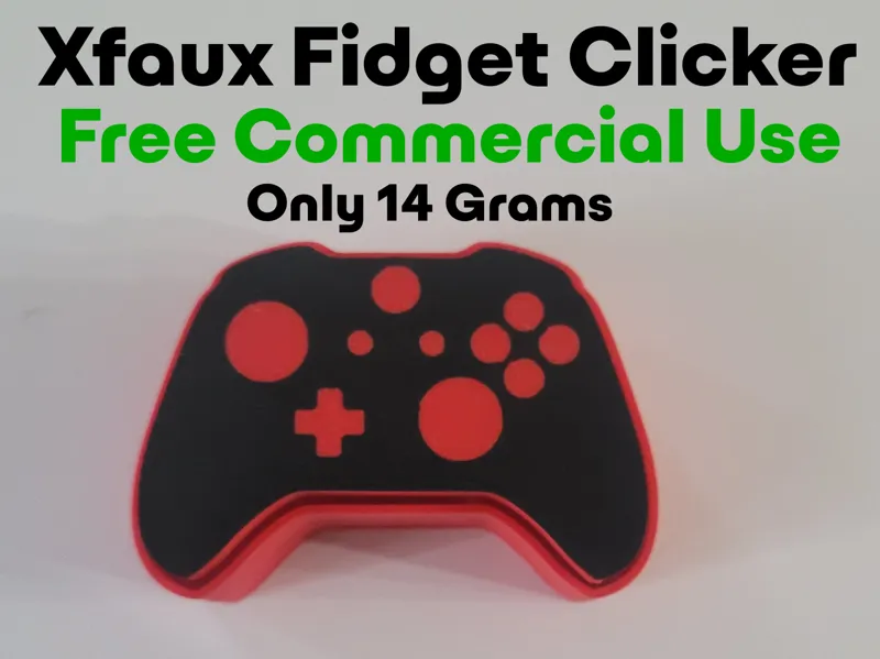 Xfaux Controller Fidget Clicker (Commercial Use)