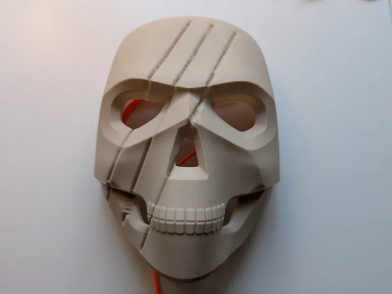Halloween Mask - Battle-scarred Skull