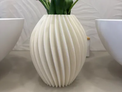 Spiral Vase + Napkin Holder