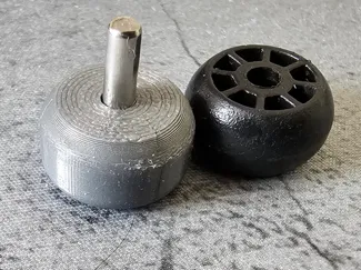 Dreame Aqua 10 Ultra small back wheel