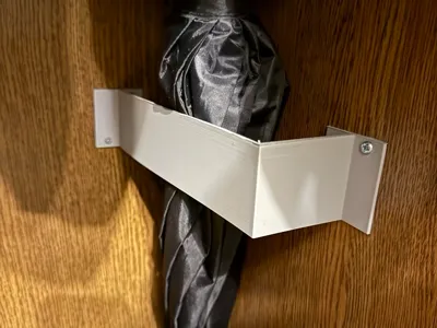 Umbrella Holder for the Corner