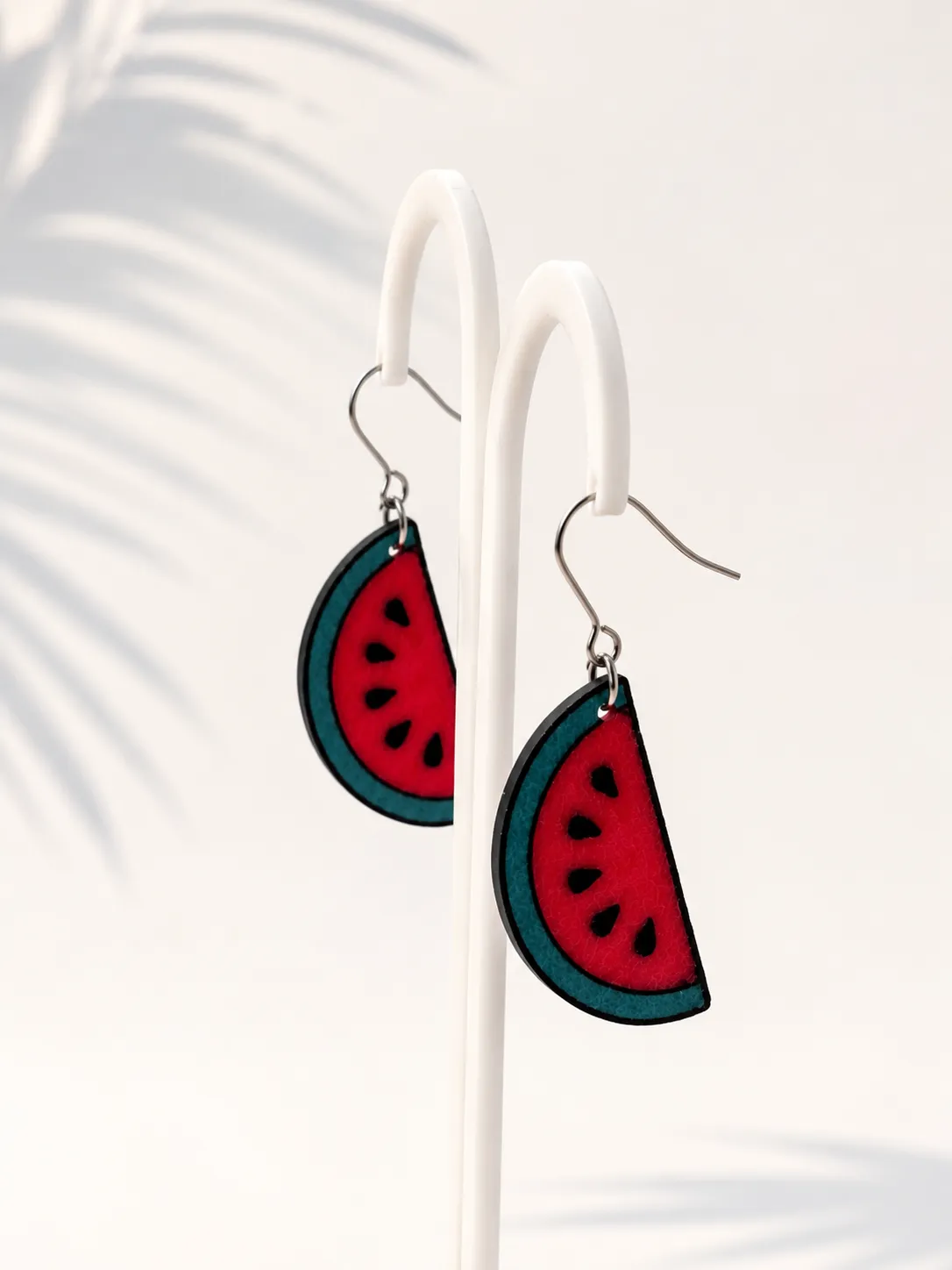 Watermelon Slice Earrings view 2