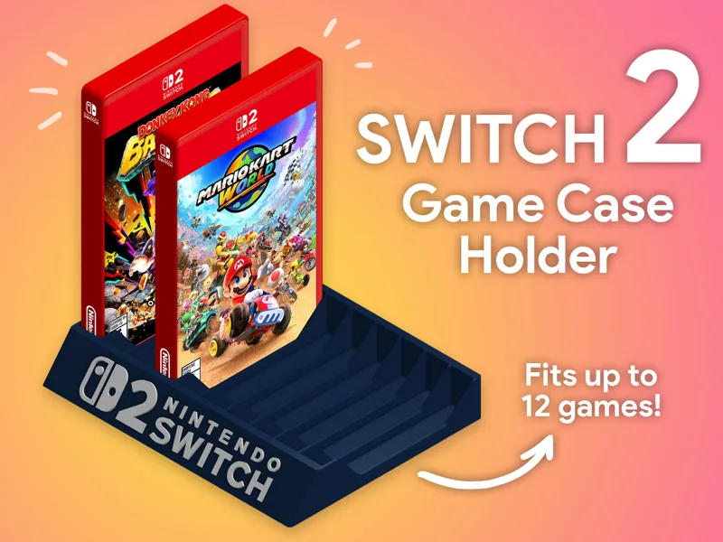 Nintendo Switch 2 Game Case Holder
