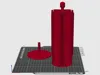 PLA 0.28mm layer, 2 walls, 15% infill