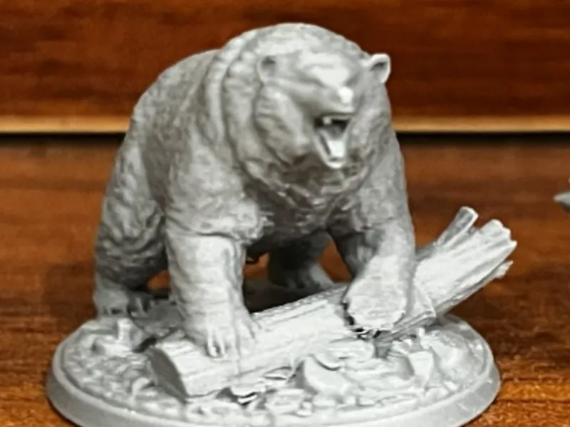 D&D Bear Miniature