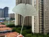Faux Organza - Ginkgo Leaf - Bookmark
