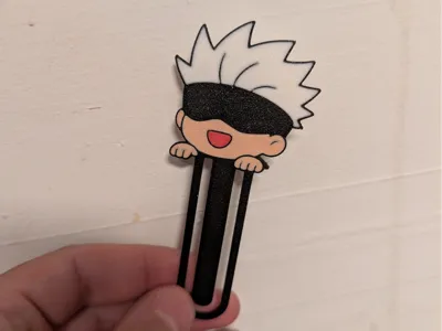 Gojo Peeking Bookmark