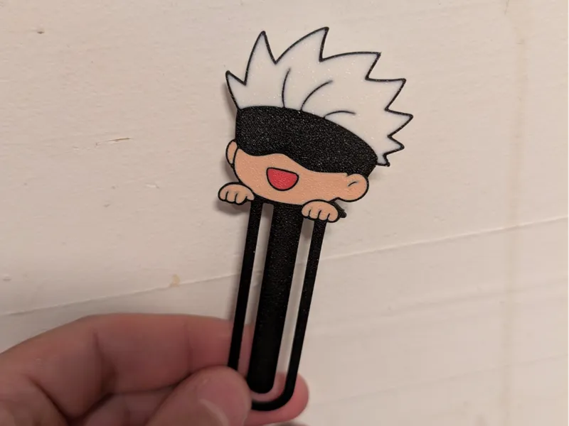 Gojo Peeking Bookmark