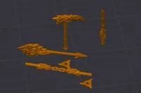 Armes élémentaires dorées Ninjago — photo 4