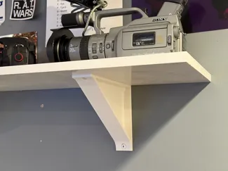 Pocket Hole Parameterized Shelf Bracket