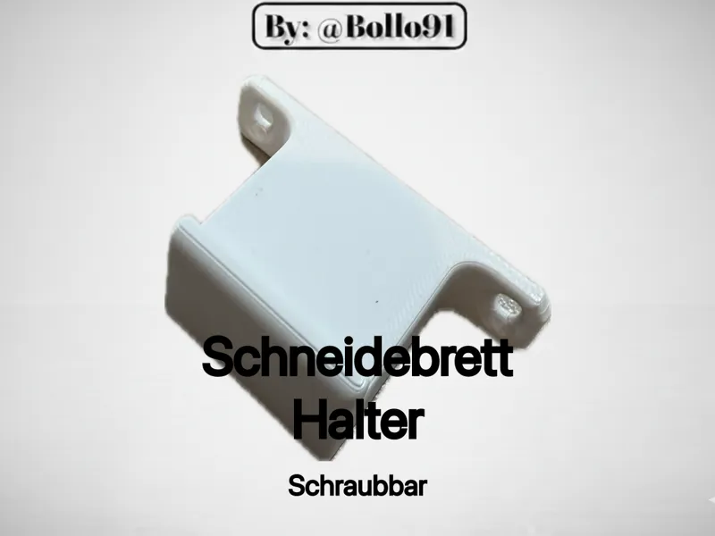 Schneidebrett Halterung Schrank