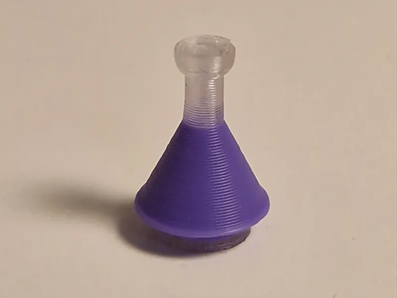 Minifigure flask