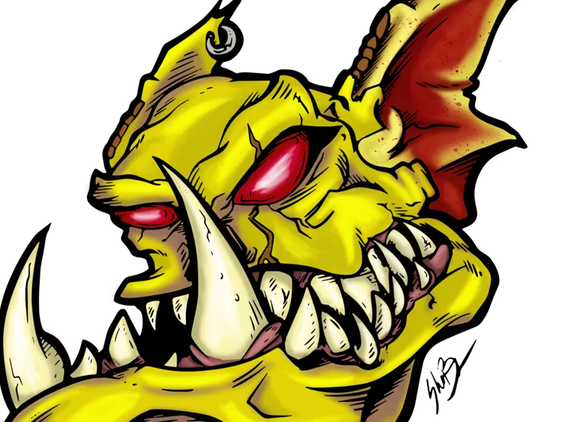 Shaun Barbour Belial Ogre Keychain