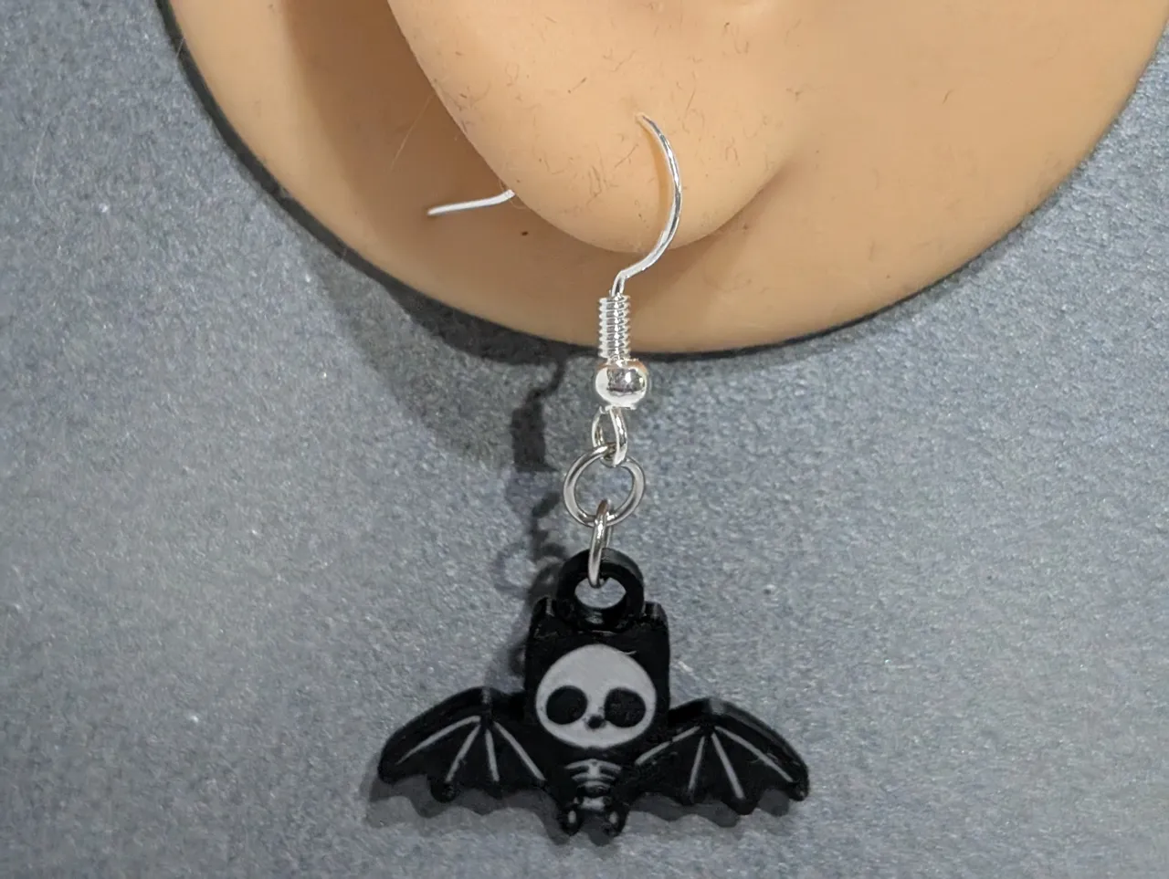 Bat Earrings view 4