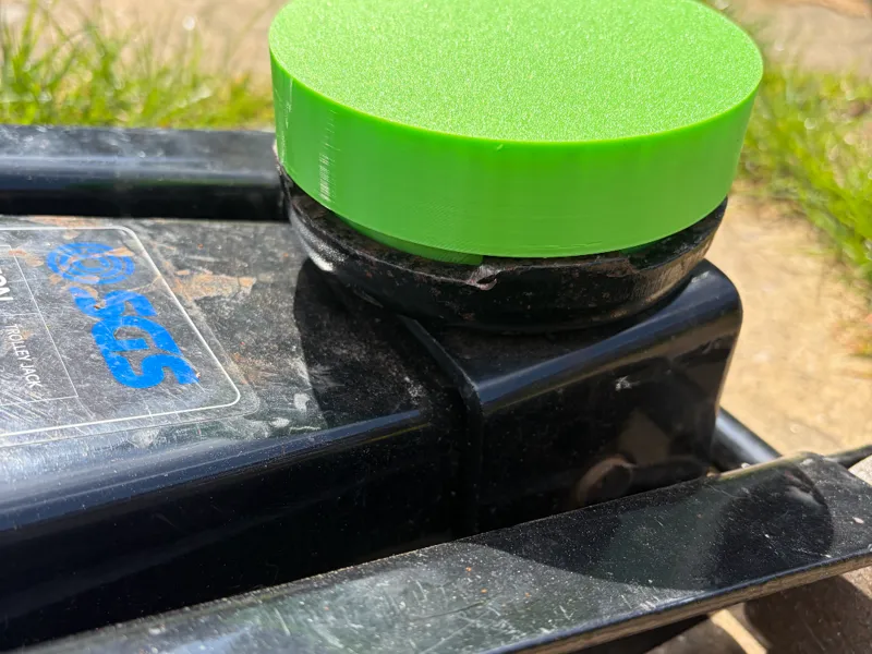 Trolley jack rubber