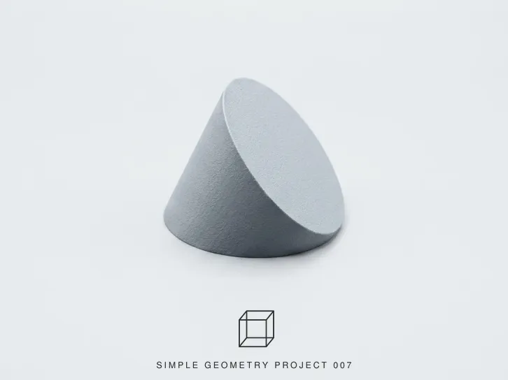 007- A WEDGE SHAPED CYLINDER