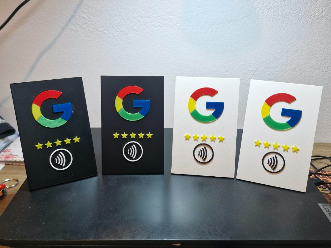 Google review NFC- Placa de avaliação Google - 1