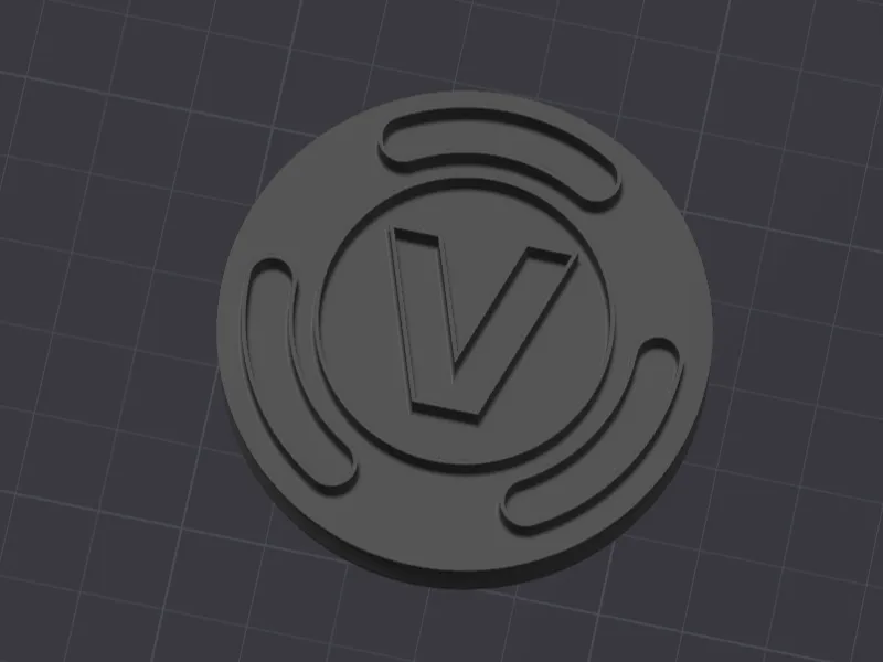 V-Bucks Cookie Cutter 57mm