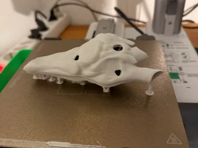 Raptor Flute (Resonating Chamber)