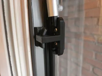 Hymer camper window holder lock