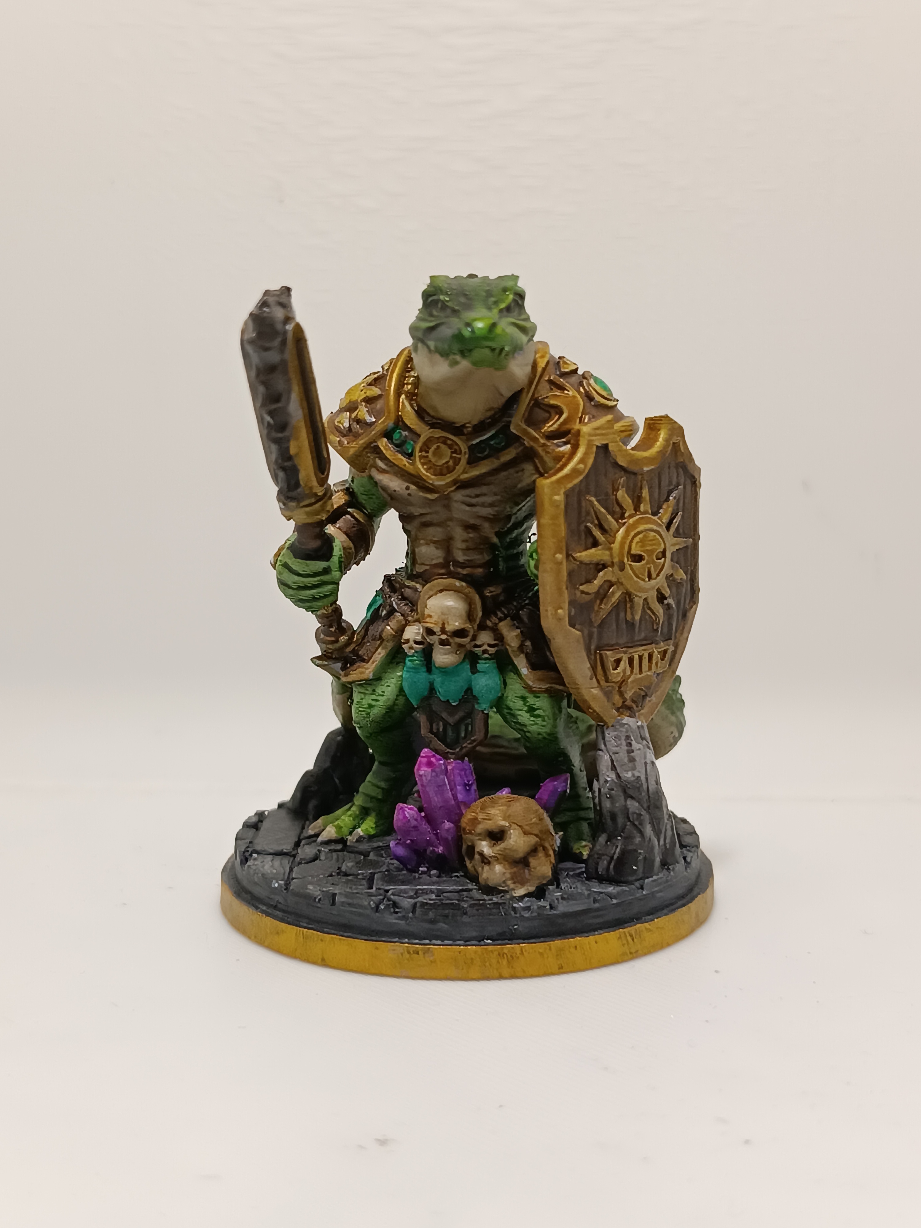 Miniatura 3 do modelo 3D supportless lizardmen fighter