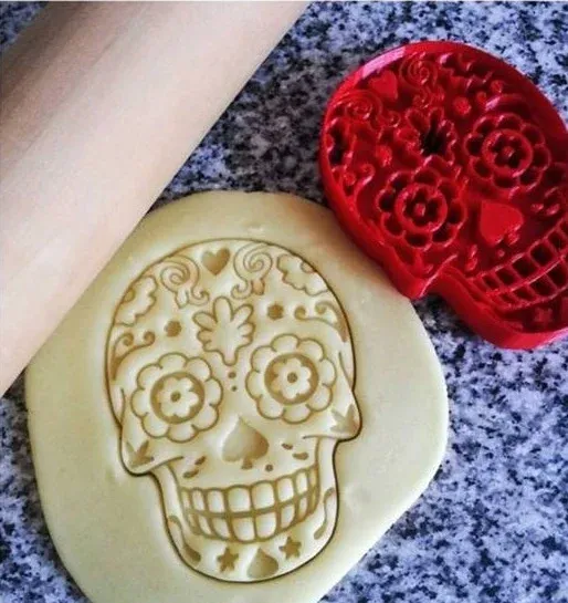 Emporte-pièce tête de mort mexicaine - 3 versions