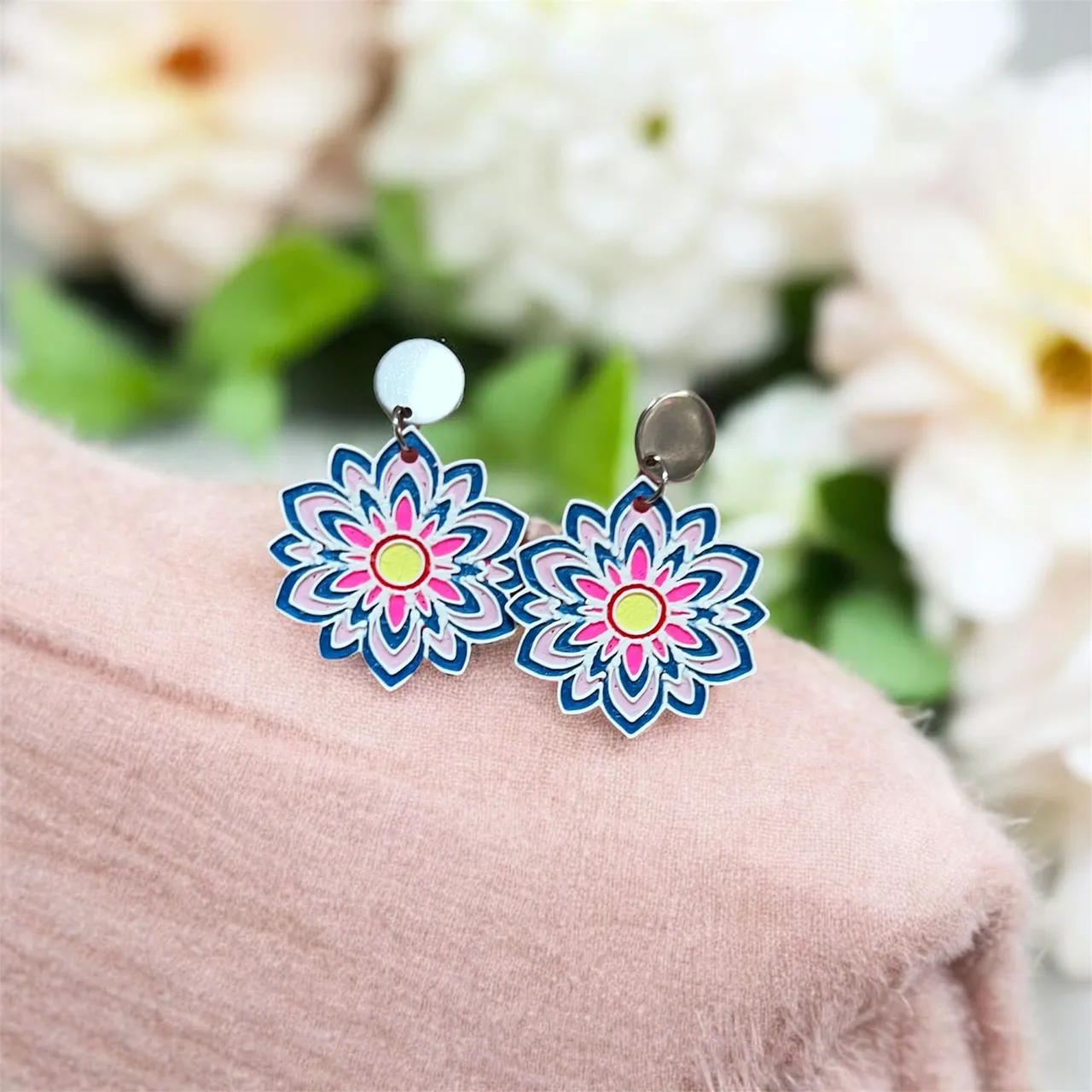 Pendientes mandala view 2