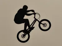 Décoration murale trial vélo — photo 2