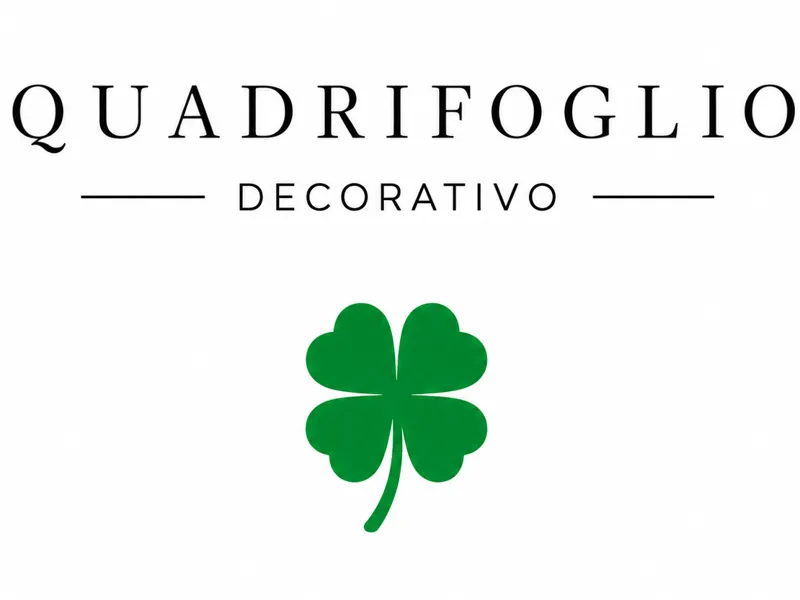 QUADRIFOGLIO DECORATIVO