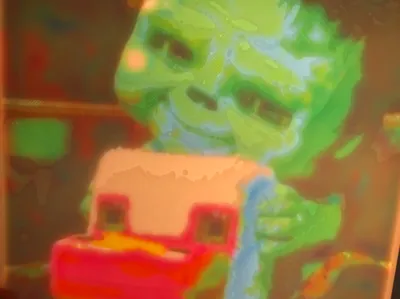 chicken jockey lithophane